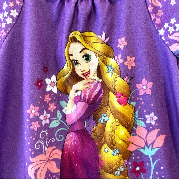 Disney Store Purple Rapunzel Nightgown with Floral Accents - Picture 2 of 9